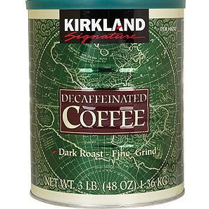 Kirkland Signature Decaffeinated Coffe