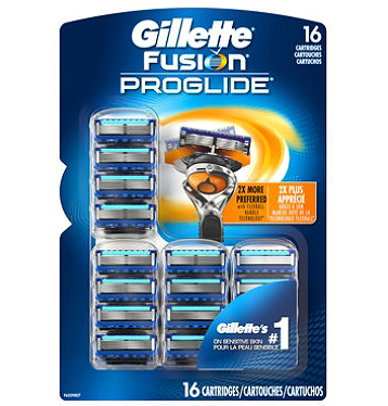 Gillete Fusion Proglide Cartridges