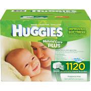 Huggies Natural Care Plus Baby Wipes