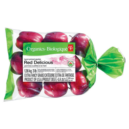 PC Organic Red Delicious Apples