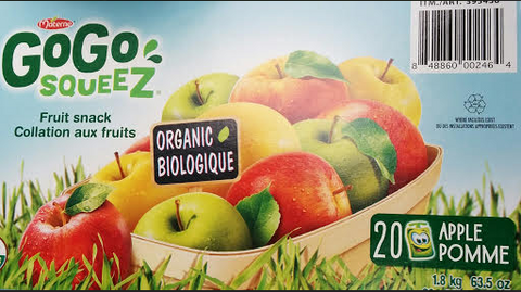 Gogo Squeez Organic Apple