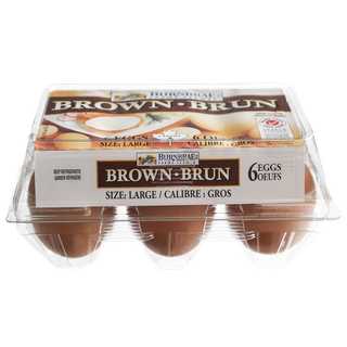 Burnbrae Farms Grade, Brown Eggs, Large