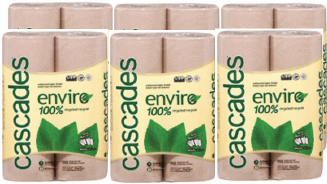 Cascades Drying Paper Rolls