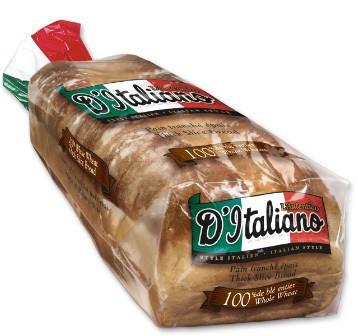 D'italiano Whole Wheat Flat Bread