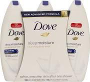 Dove Moisturizing Bodywash x3