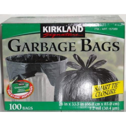 Kirkland Signature Garbage Bags