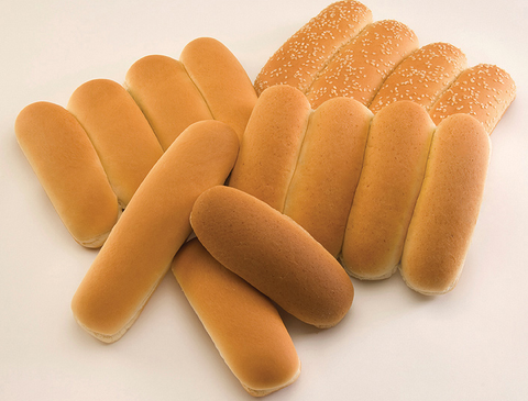 Hotdogs bread