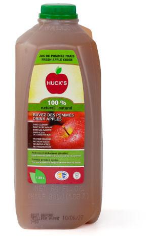 Huck's Natural Apple Juice