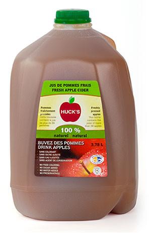 Huck's Natural Apple Juice