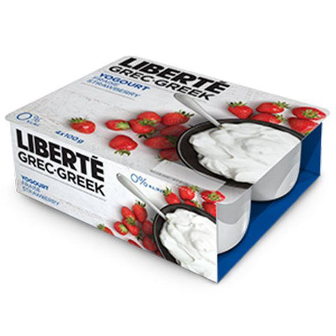 Liberté Greek Yoghurt Strawberry 0%