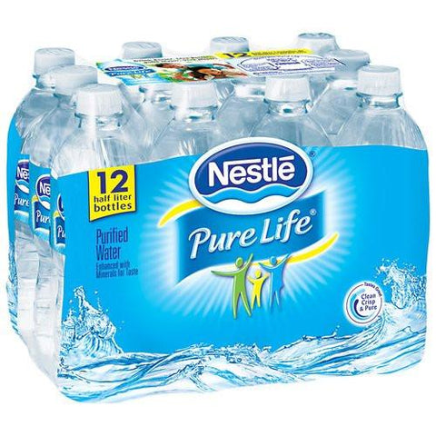 Nestle Pure Life Water Bottles