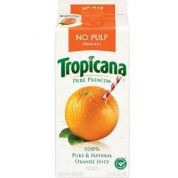 Tropicana Orange Juice No Pulp