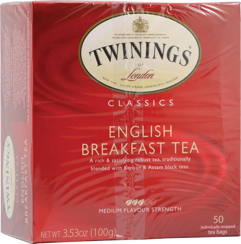 Twinings English Breakfast Tea Box