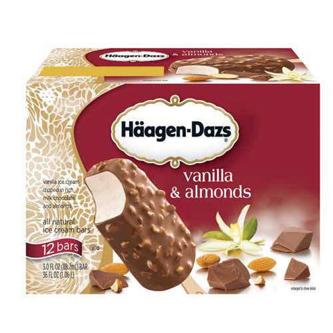 Haagen Dazs Vanilla & Almonds