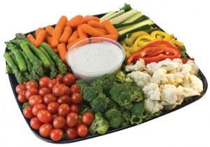 Vegetable Mix Tray with Dip